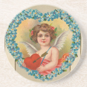 Vintage Valentine, Stecher Litho Company, ca. 1910 Coaster