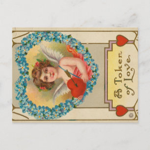 Vintage Valentine, Stecher Litho Company, ca. 1910 Postcard