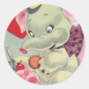 Vintage Valentine Stickers