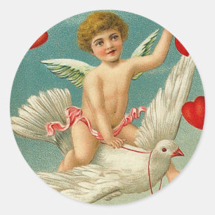 Vintage Valentine Stickers