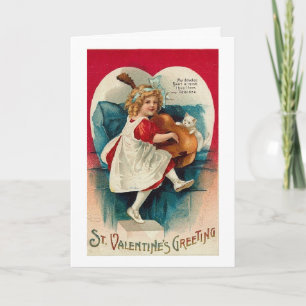 Vintage Valentine-The Music of Love, Holiday Card