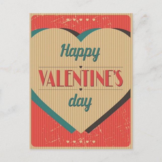 Vintage Valentine's Day Card (Front)