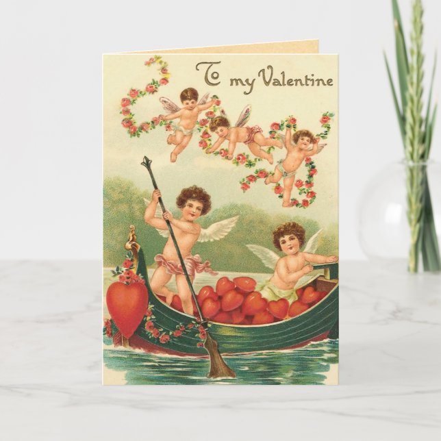 Vintage Valentine's Day Card (Front)