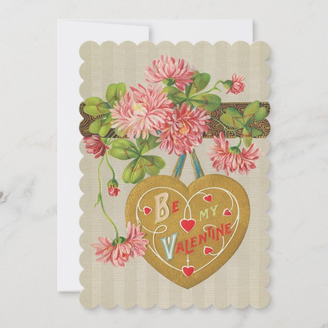 Vintage Valentines day card (Front)