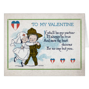 VINTAGE VALENTINE'S DAY CARD