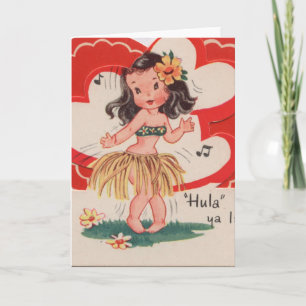 Vintage valentine's day card