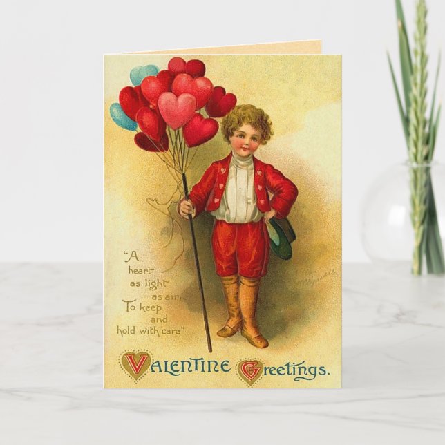 Vintage Valentine's Day Card (Front)