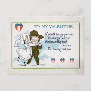VINTAGE VALENTINE'S DAY CARD