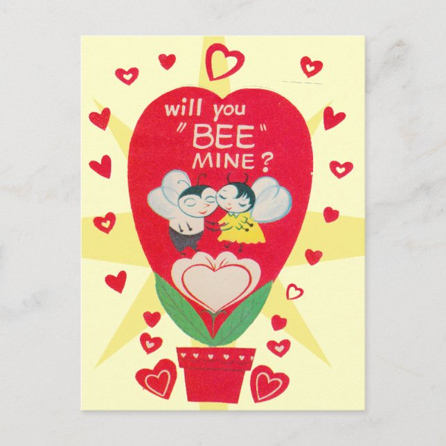 Vintage Valentines Day Card (Front)