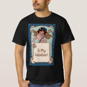 Vintage Valentine's Day, Cherub with Love Letters T-Shirt