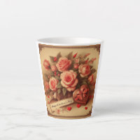 Vintage Valentine's Day Chocolates and Flowers