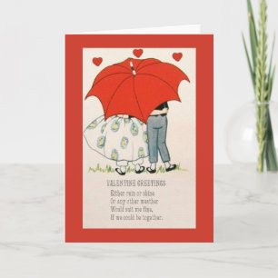 Vintage Valentine's Day Greeting Card