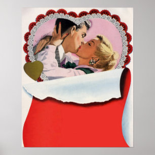 Vintage Valentine's Day, Love and Romance Poster