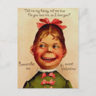 Vintage Valentines Day Postcard