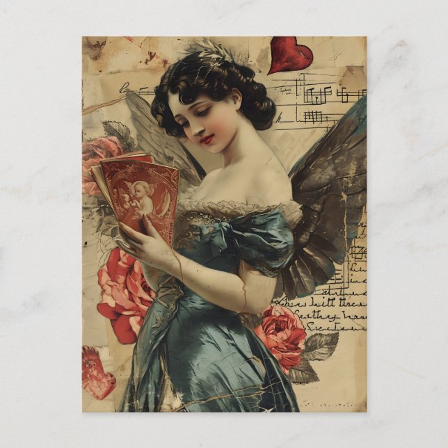 Vintage Valentine's Day  Postcard (Front)