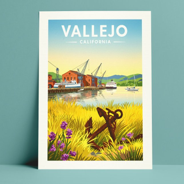 Vintage Vallejo California Postcard (Creator Uploaded)