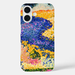 Vintage Valley with Fir painting iPhone 16 Case