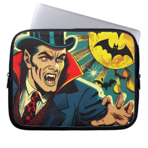 Vintage Vampire Comics Laptop Sleeve