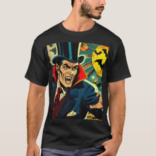 Vintage Vampire Comics T-Shirt