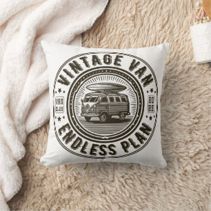 Vintage Van Endless Plan Cushion