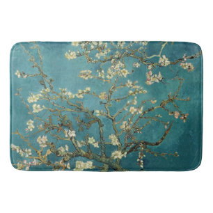Vintage Van Gogh Almond Blossom Bath Mat