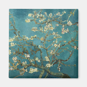 Vintage Van Gogh Almond Blossom Magnet