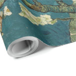 Vintage Van Gogh Almond Blossom Wrapping Paper<br><div class="desc">Incorporated in the design on this product is an appealing print of "Almond Blossom" an oil on canvas painting created in 1890 by Vincent van Gogh. Vincent van Gogh (1853 – 1890) was a Dutch Post-Impressionist painter who in just over a decade created approximately 2, 100 paintings including about 860...</div>
