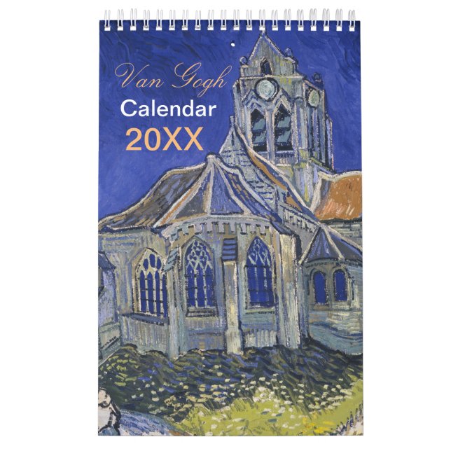 Vintage Van Gogh Art Calendar (Cover)