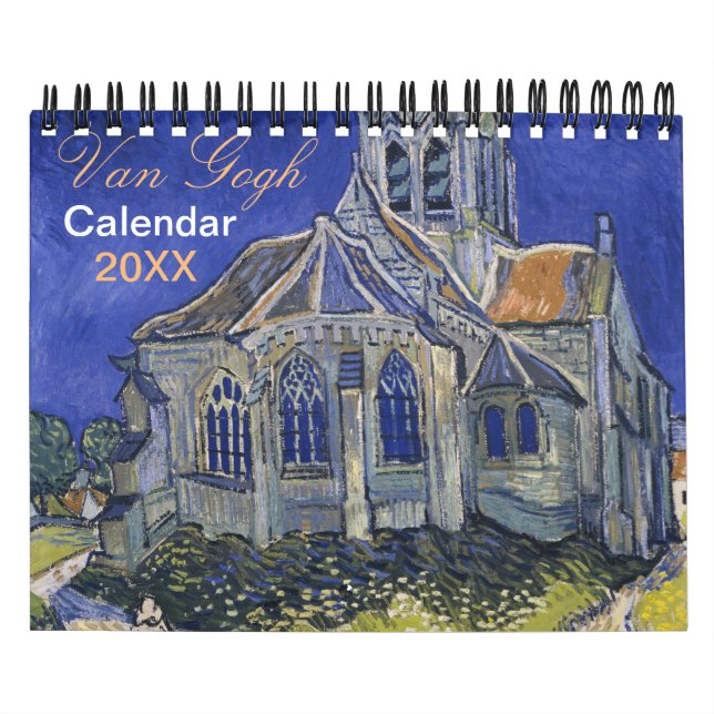 Vintage Van Gogh Art Calendar (Cover)