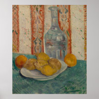 Vintage Van Gogh Kitchen Art - Lemon Still Life