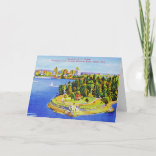 Vintage Vancouver Island Greeting Card