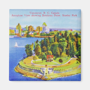 Vintage Vancouver Island Magnet
