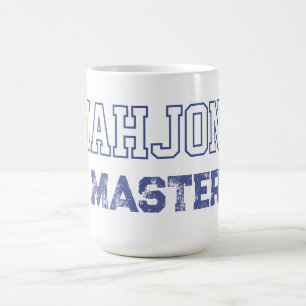 Vintage Varsity Mahjong Master Sports Graphic Coffee Mug