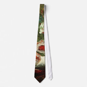Vintage Vase with Peonies, Vincent van Gogh. Tie