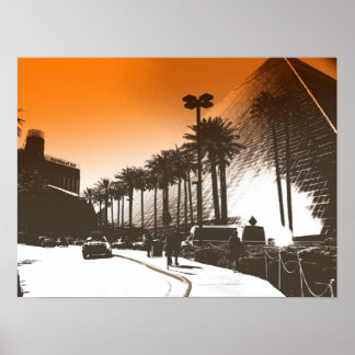 Vintage Vegas- Luxor Poster
