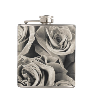 Vintage Velvet Beauty Hip Flask