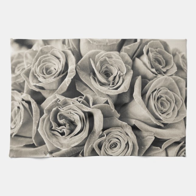 Vintage Velvet Beauty Tea Towel (Horizontal)