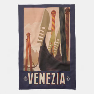 Vintage Venezia Venice Italy hand towel