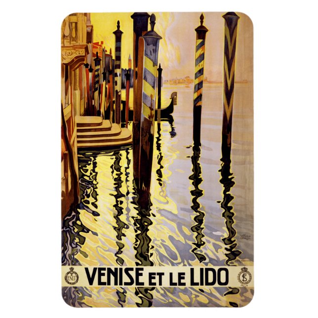 Vintage Venezia Venice Italy magnet (Vertical)