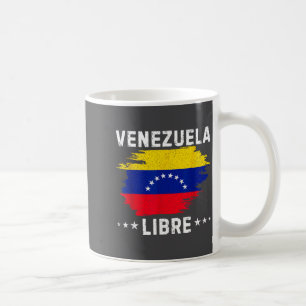 Vintage Venezuela Libre 2026 Venezuela Flag  Coffee Mug