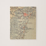 Vintage Venice Italy Map Puzzle<br><div class="desc">An old postcard map of Italy's eastern coast - Venice repurposed on a small 8x10 jigsaw puzzle, </div>