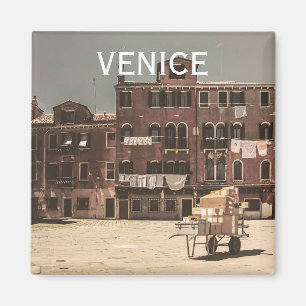 Vintage Venice photo Magnet