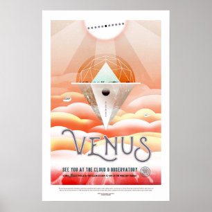 Vintage Venus Travel Poster