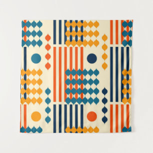 Vintage vertical seamless pattern. tapestry