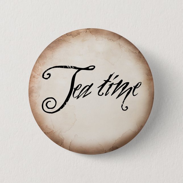 "Vintage" VI 6 Cm Round Badge (Front)