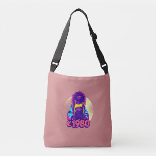 Vintage Vibe 1980s Inspired Cross-Body Bag