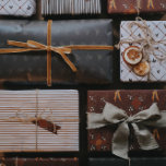 Vintage-Vibe Christmas Wrapping Paper Collection<br><div class="desc">I created a collection of Christmas wrapping paper that uses all of my favourite moody Holiday colours paired with natural colours. I hope you love them as much as I do!</div>