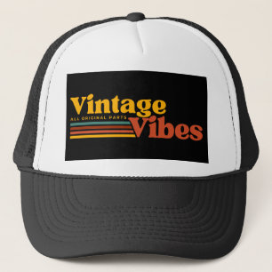 VINTAGE VIBES ALL ORIGINAL PARTS TRUCKER HAT
