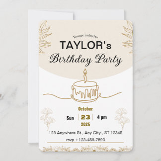 Vintage Vibes: Retro Birthday Card