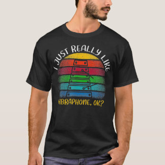 Vintage Vibraphone Lover I Just Really Like Vibrap T-Shirt